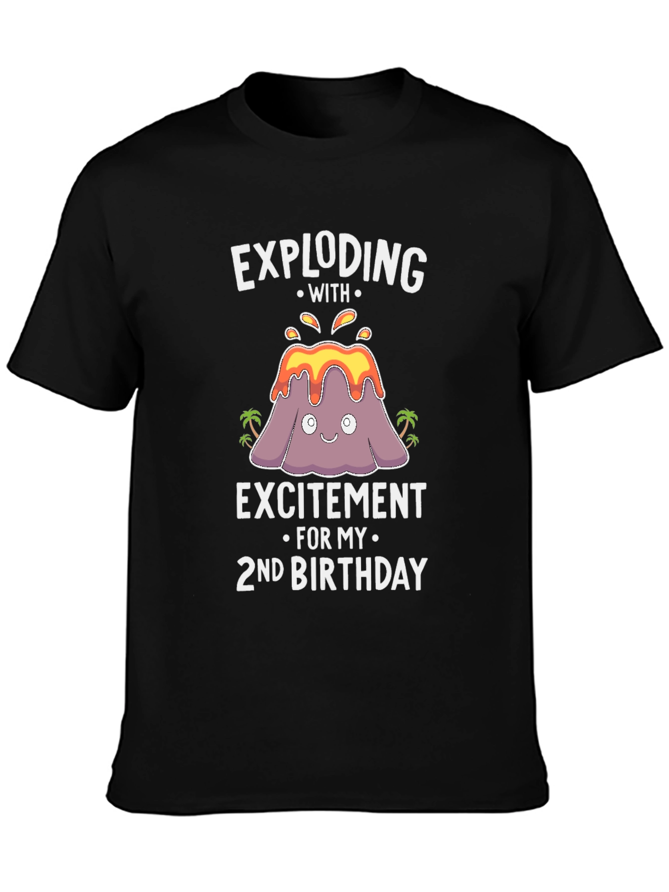 Exploding with Excitement 2nd Birthday T-Shirt