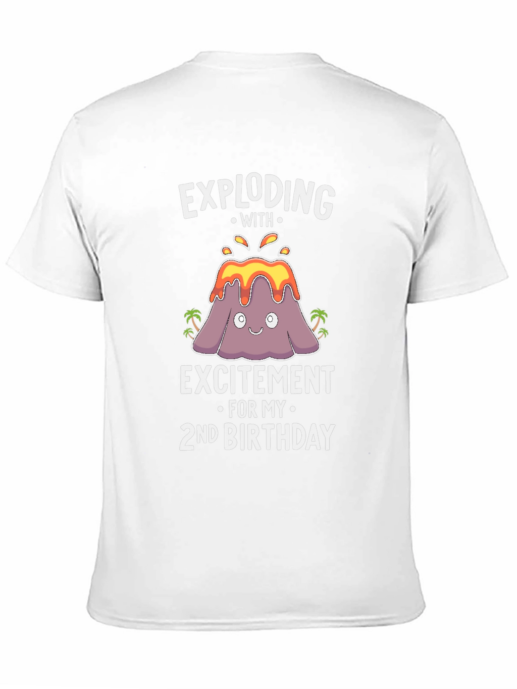 Exploding with Excitement 2nd Birthday T-Shirt