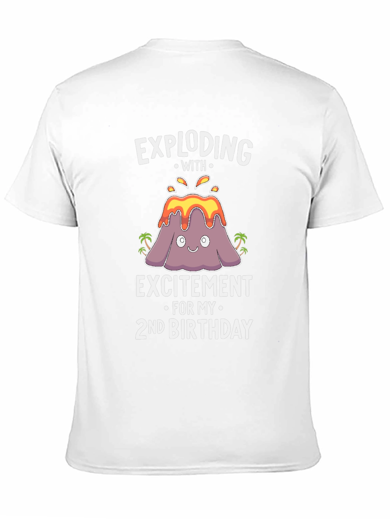 Exploding with Excitement 2nd Birthday T-Shirt