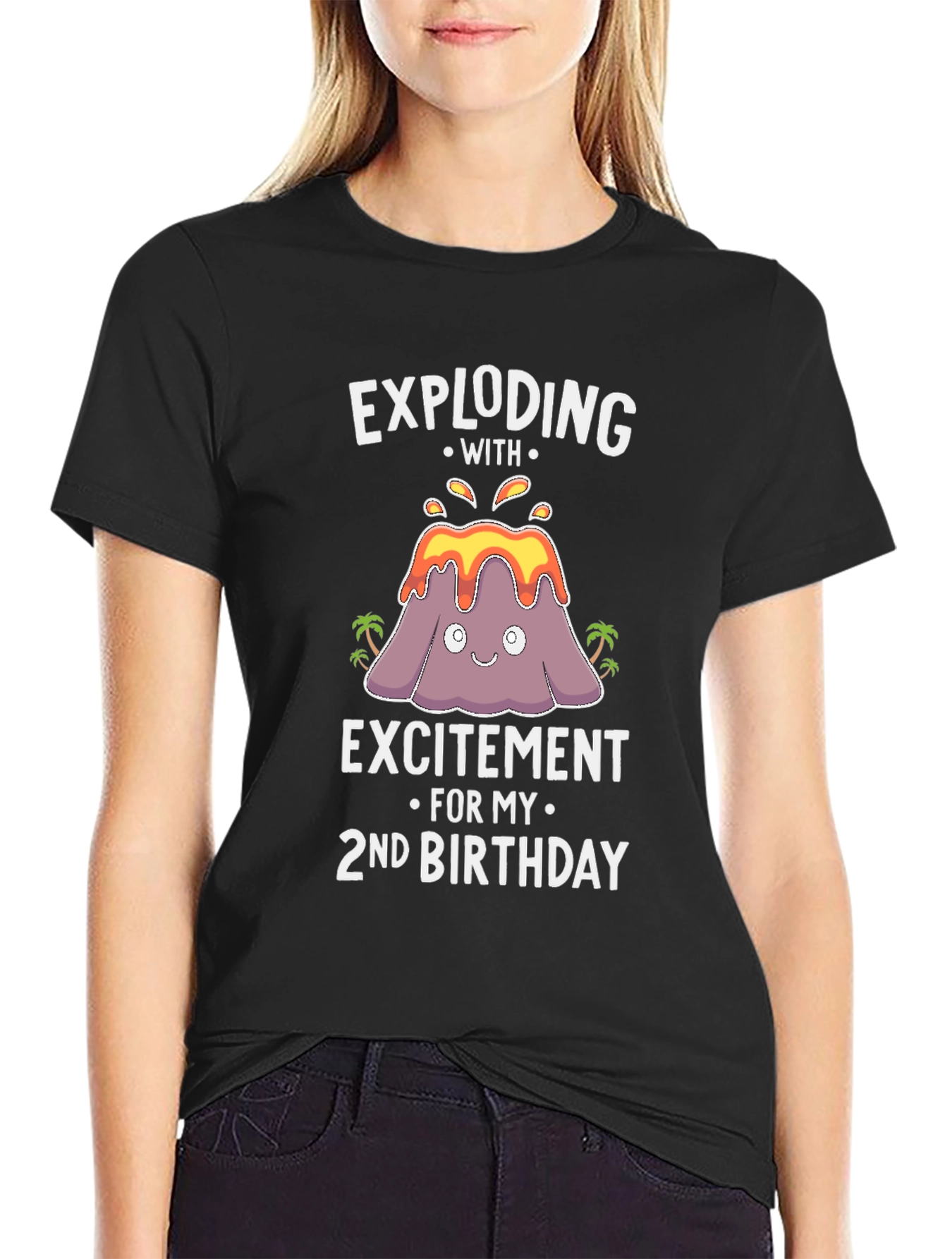 Exploding with Excitement 2nd Birthday T-Shirt