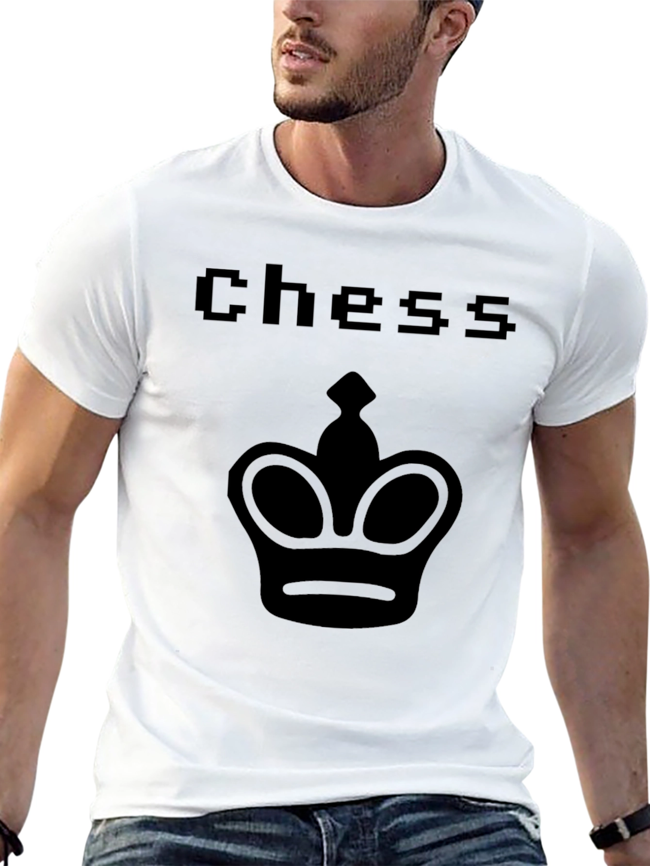 Chess King T-Shirt - Black Graphic Tee