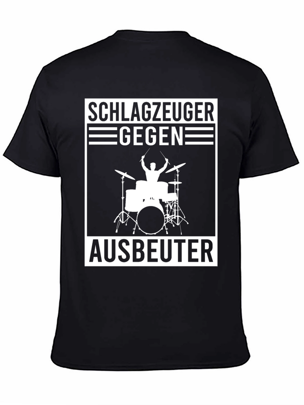 Schlagzeuger Gegen Ausbeuter T-Shirt