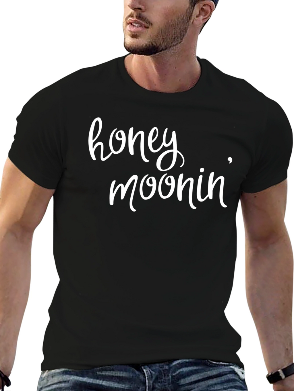 Honeymoonin T-Shirt - Casual Bride & Groom Tee