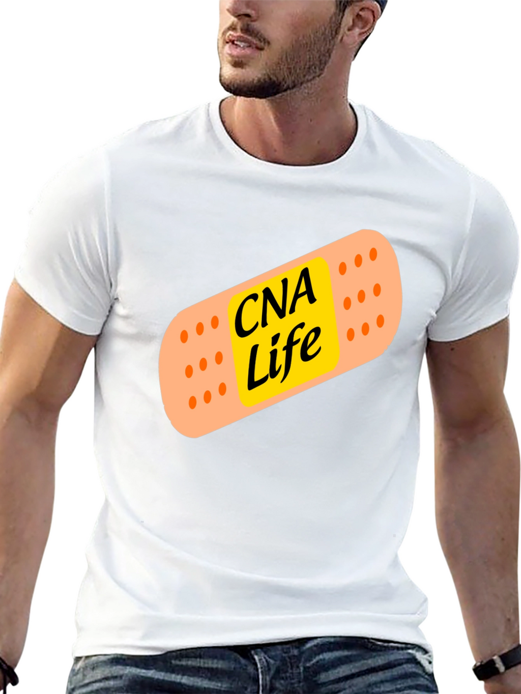 CNA Life Bandage T-Shirt - Medical Support Apparel