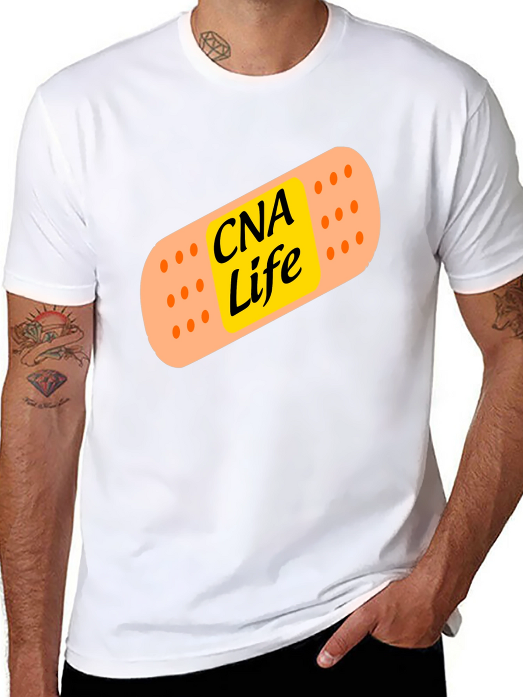 CNA Life Bandage T-Shirt - Medical Support Apparel