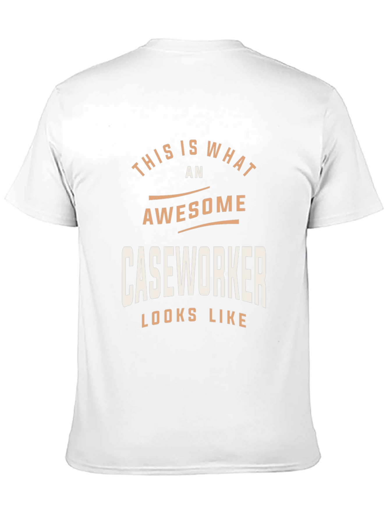 Awesome Caseworker Graphic Tee - Job Pride Shirt