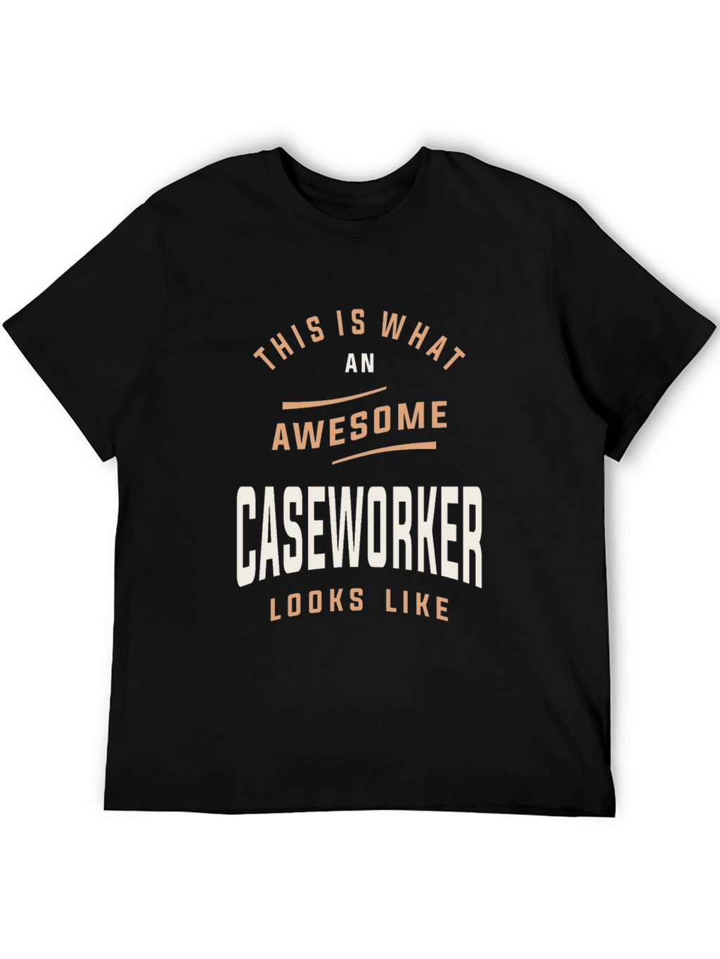 Awesome Caseworker Graphic Tee - Job Pride Shirt
