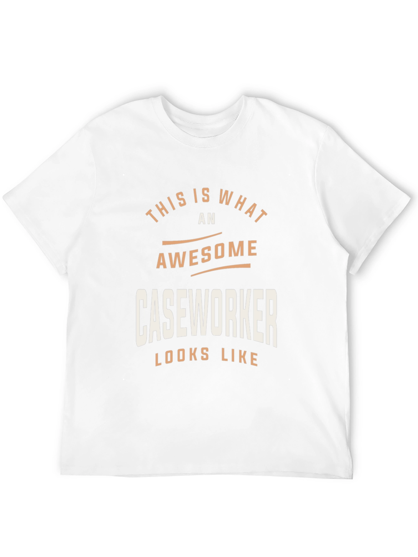 Awesome Caseworker Graphic Tee - Job Pride Shirt