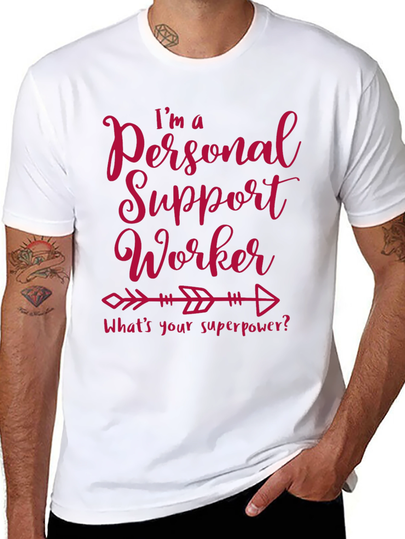 Personal Support Worker Superpower T-Shirt