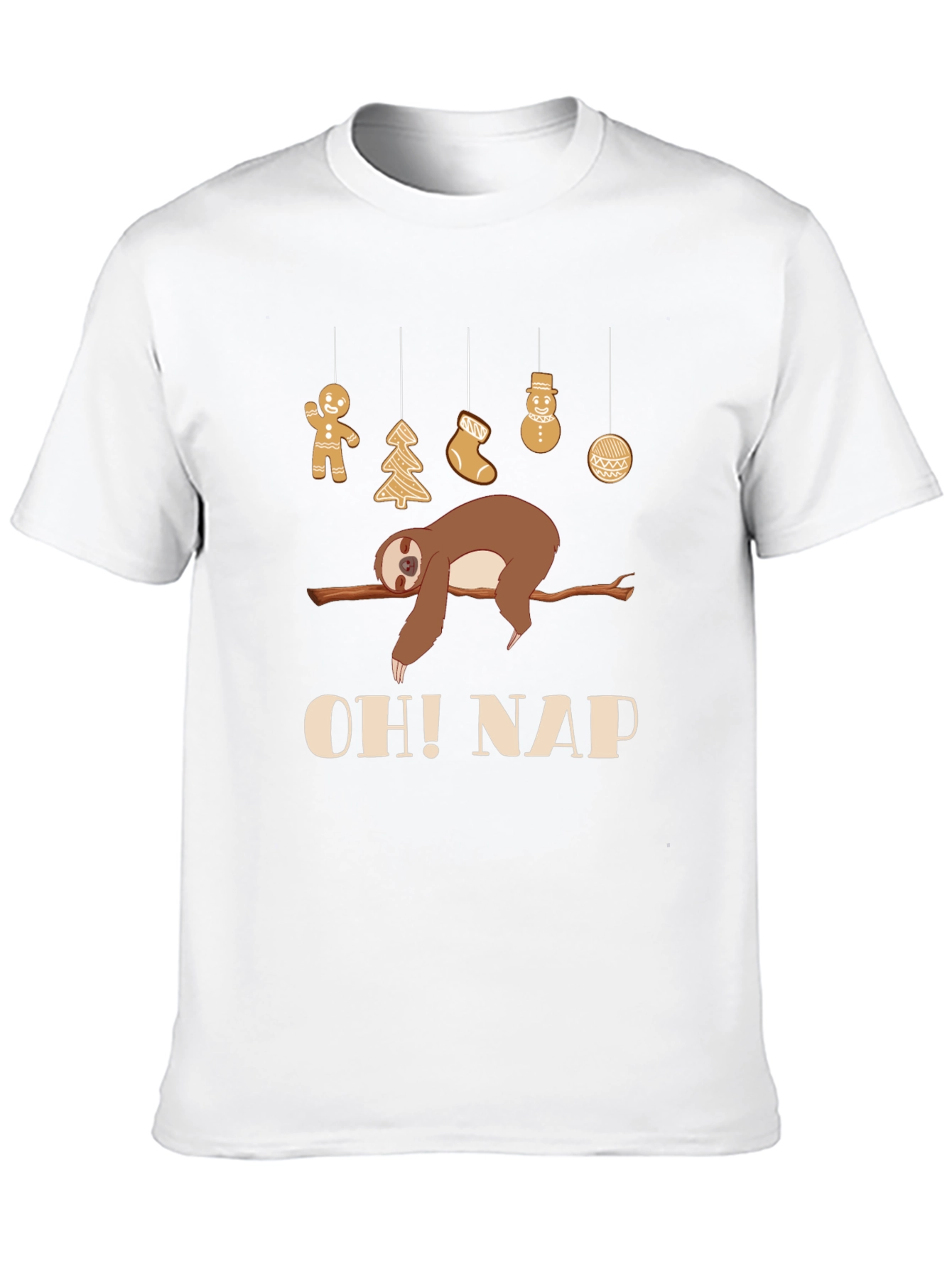 Oh! Nap Christmas Sloth T-Shirt