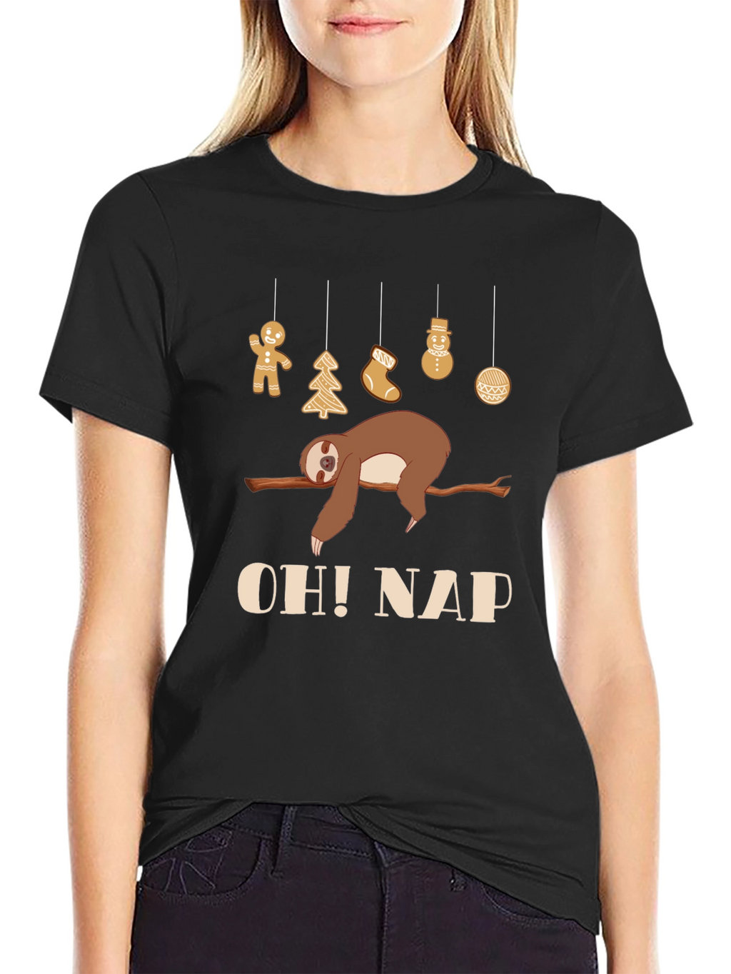 Oh! Nap Christmas Sloth T-Shirt