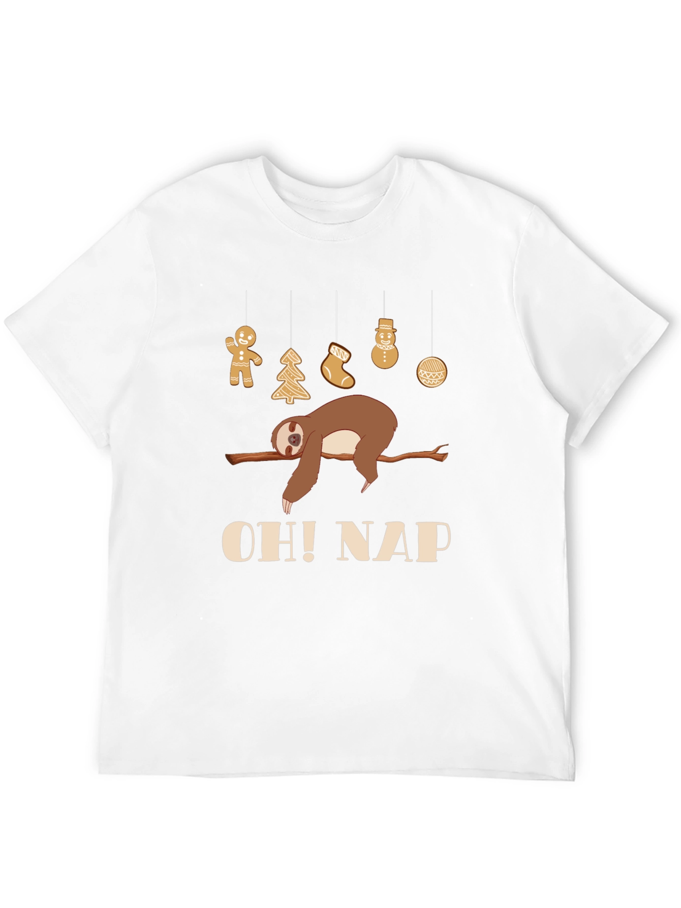 Oh! Nap Christmas Sloth T-Shirt