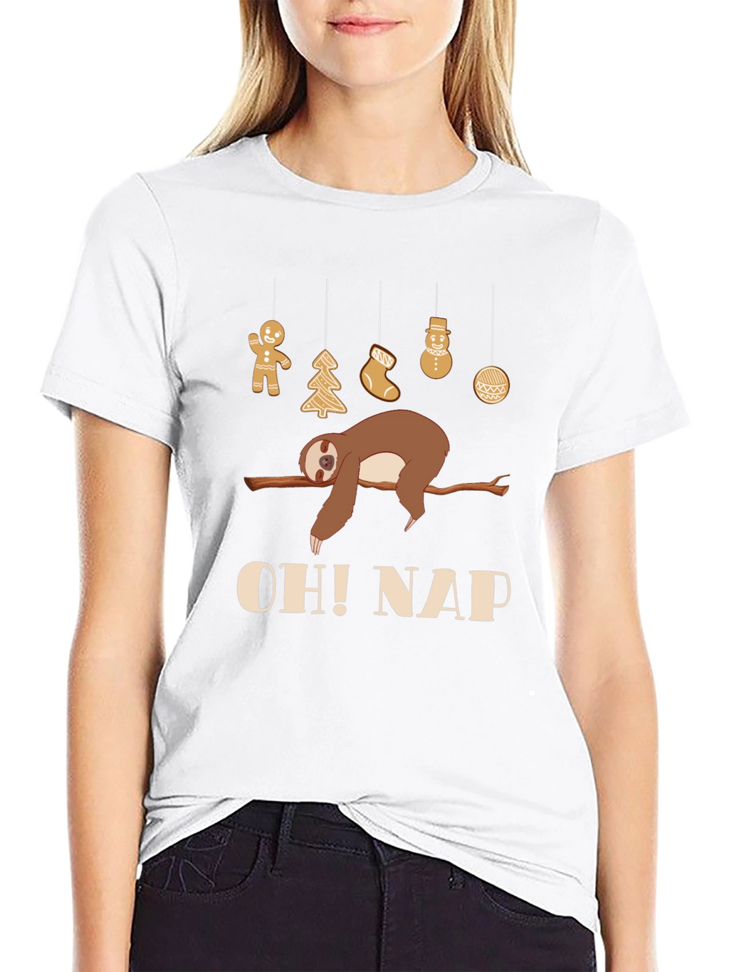 Oh! Nap Christmas Sloth T-Shirt