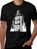 Up Up Up Down Mountain Biking T-Shirt