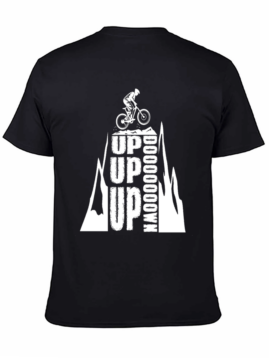 Up Up Up Down Mountain Biking T-Shirt