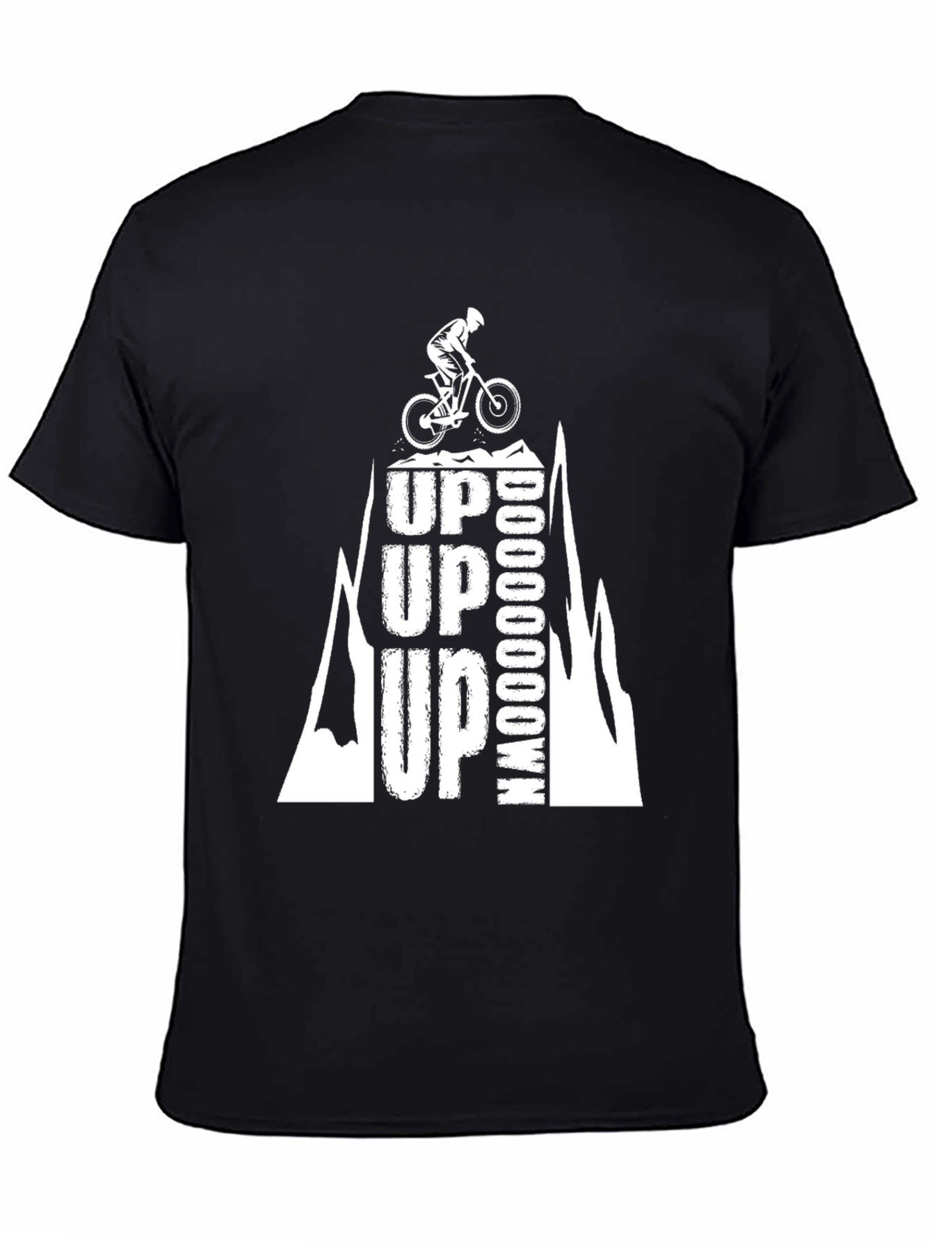 Up Up Up Down Mountain Biking T-Shirt