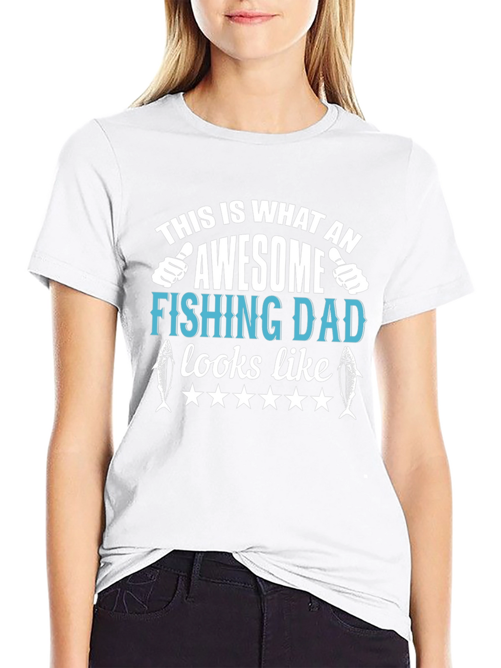 Awesome Fishing Dad T-Shirt