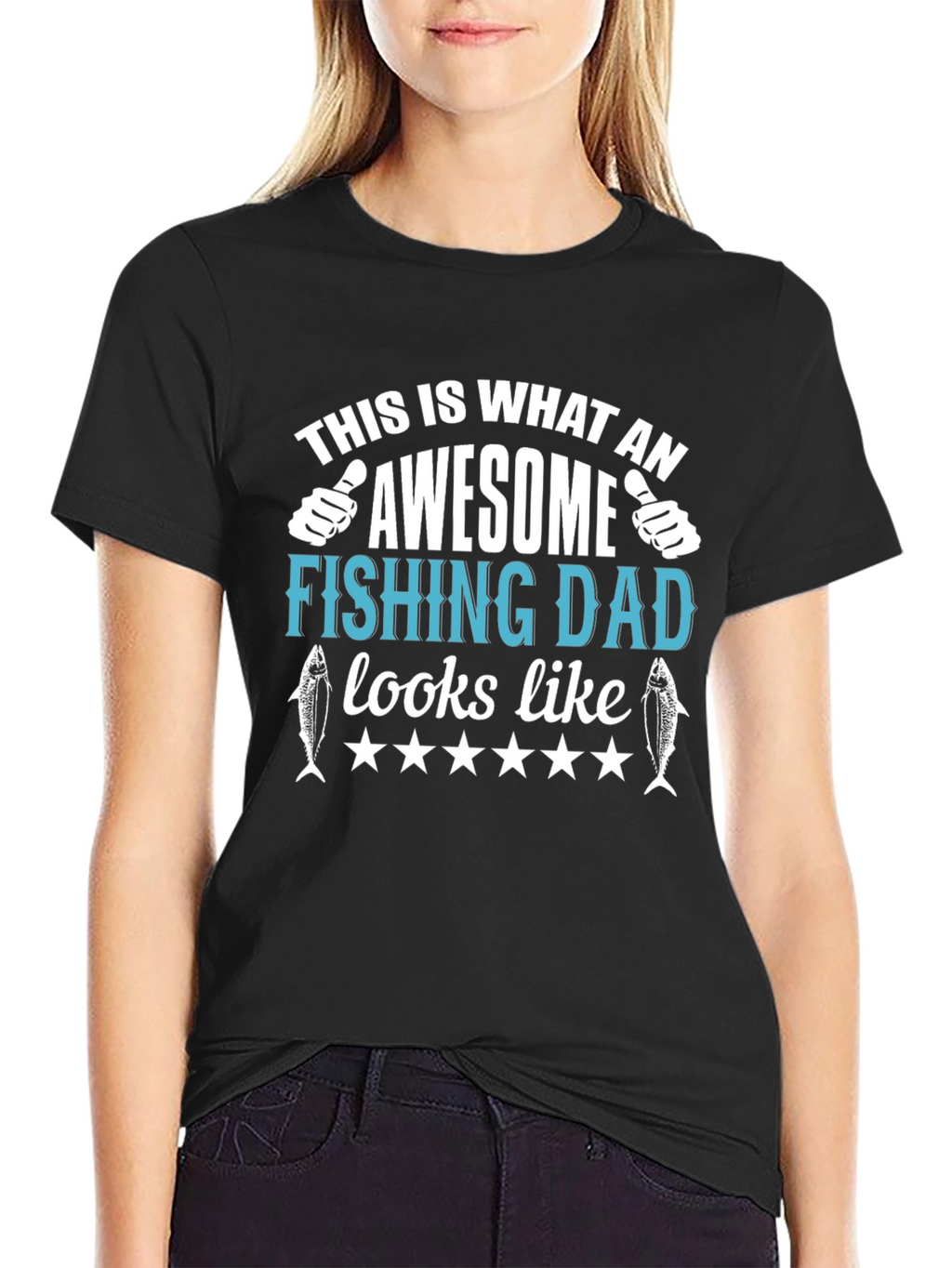 Awesome Fishing Dad T-Shirt