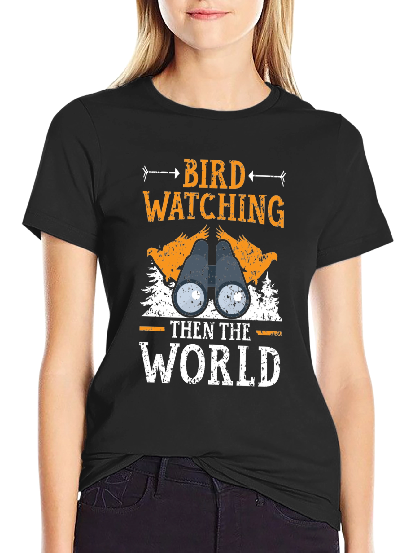 Bird Watching Graphic T-Shirt - Nature Lover Gift