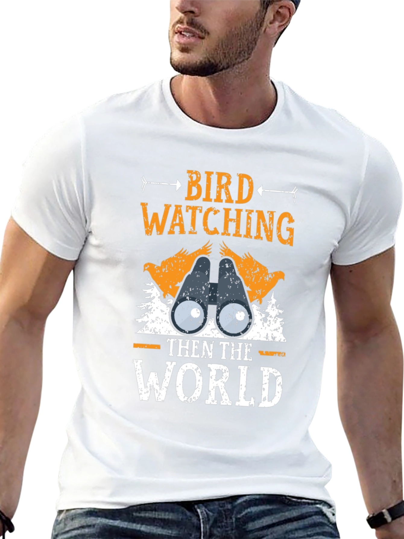 Bird Watching Graphic T-Shirt - Nature Lover Gift