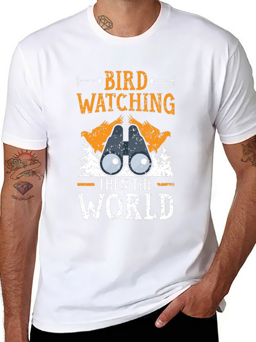 Bird Watching Graphic T-Shirt - Nature Lover Gift