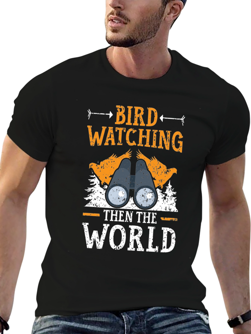 Bird Watching Graphic T-Shirt - Nature Lover Gift