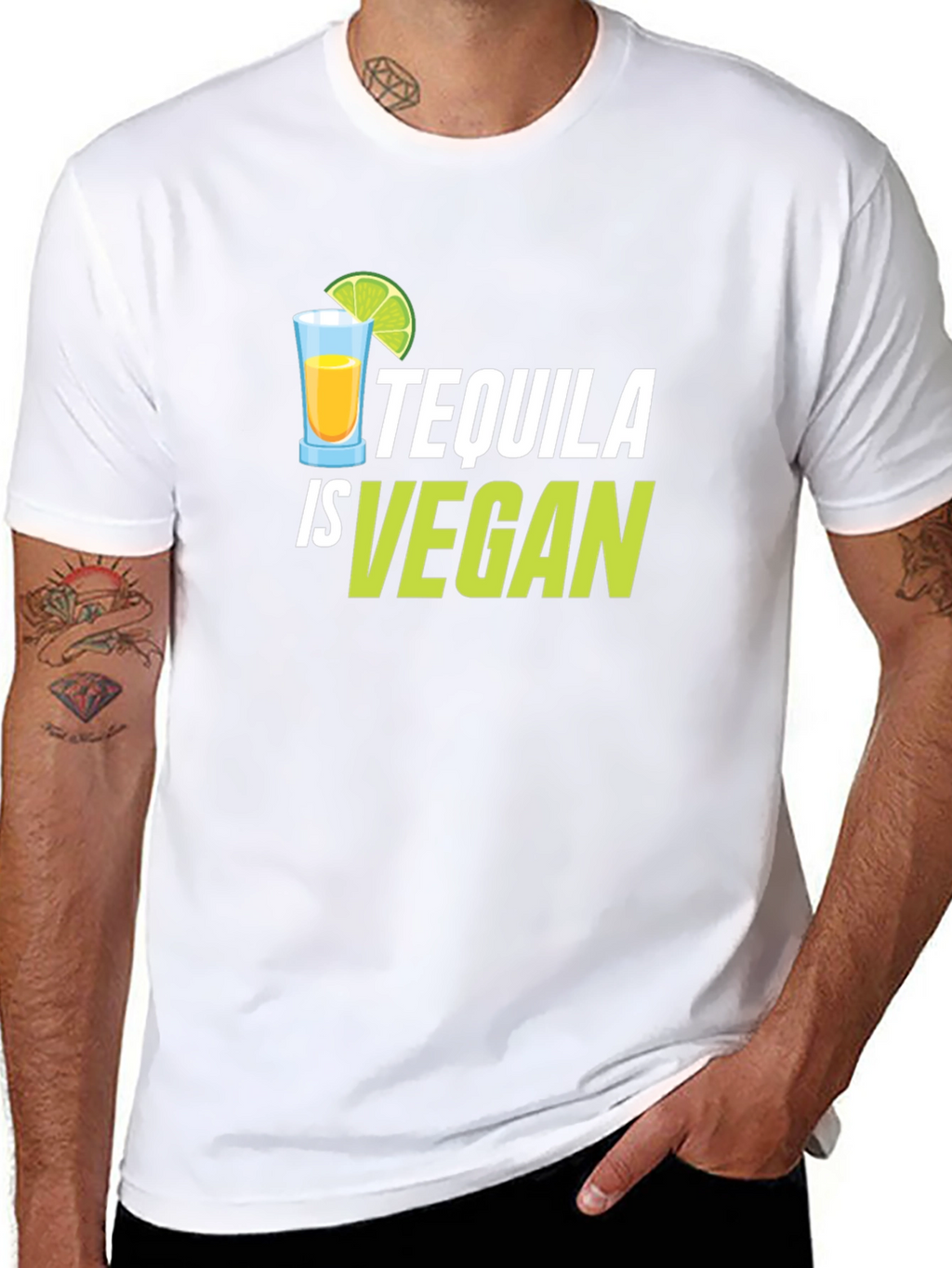 Tequila is Vegan Graphic T-Shirt