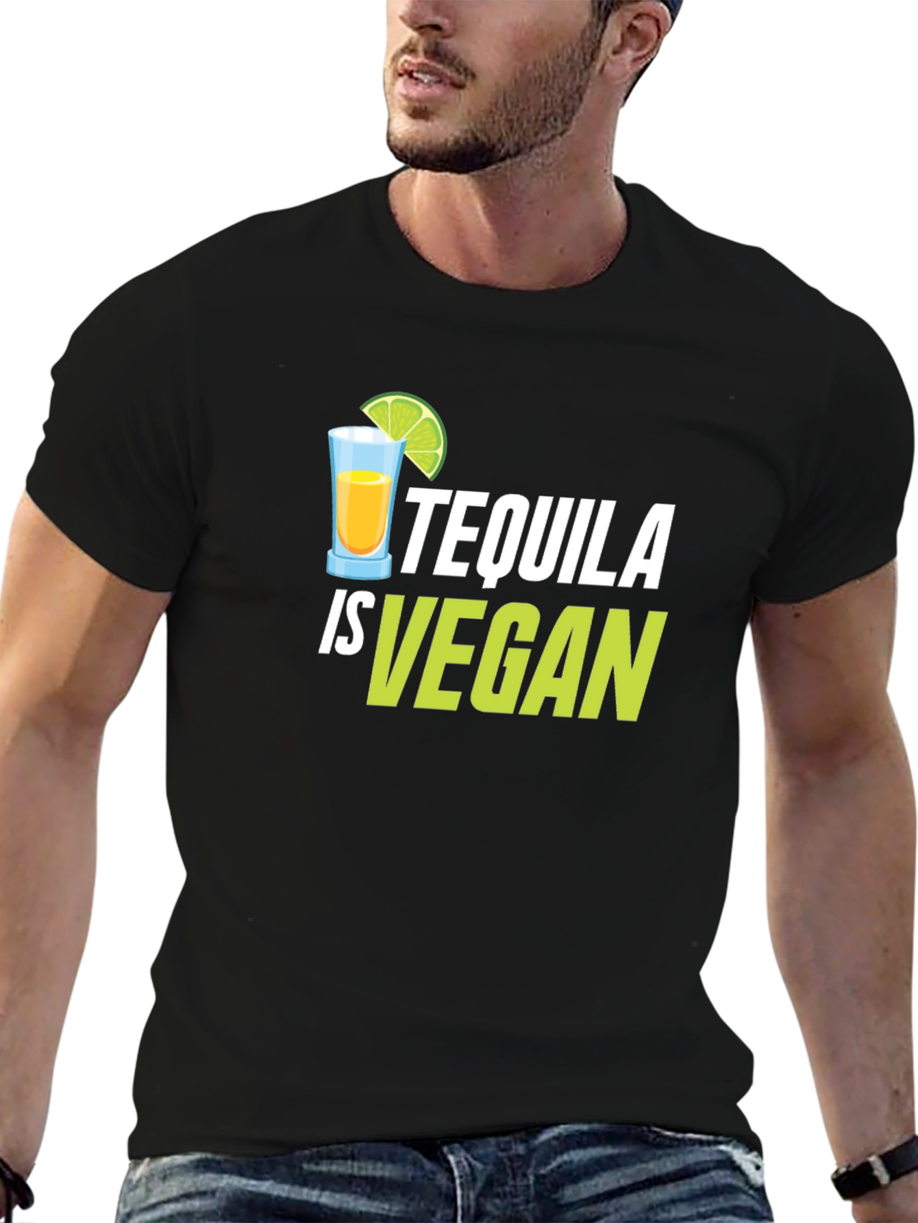Tequila is Vegan Graphic T-Shirt