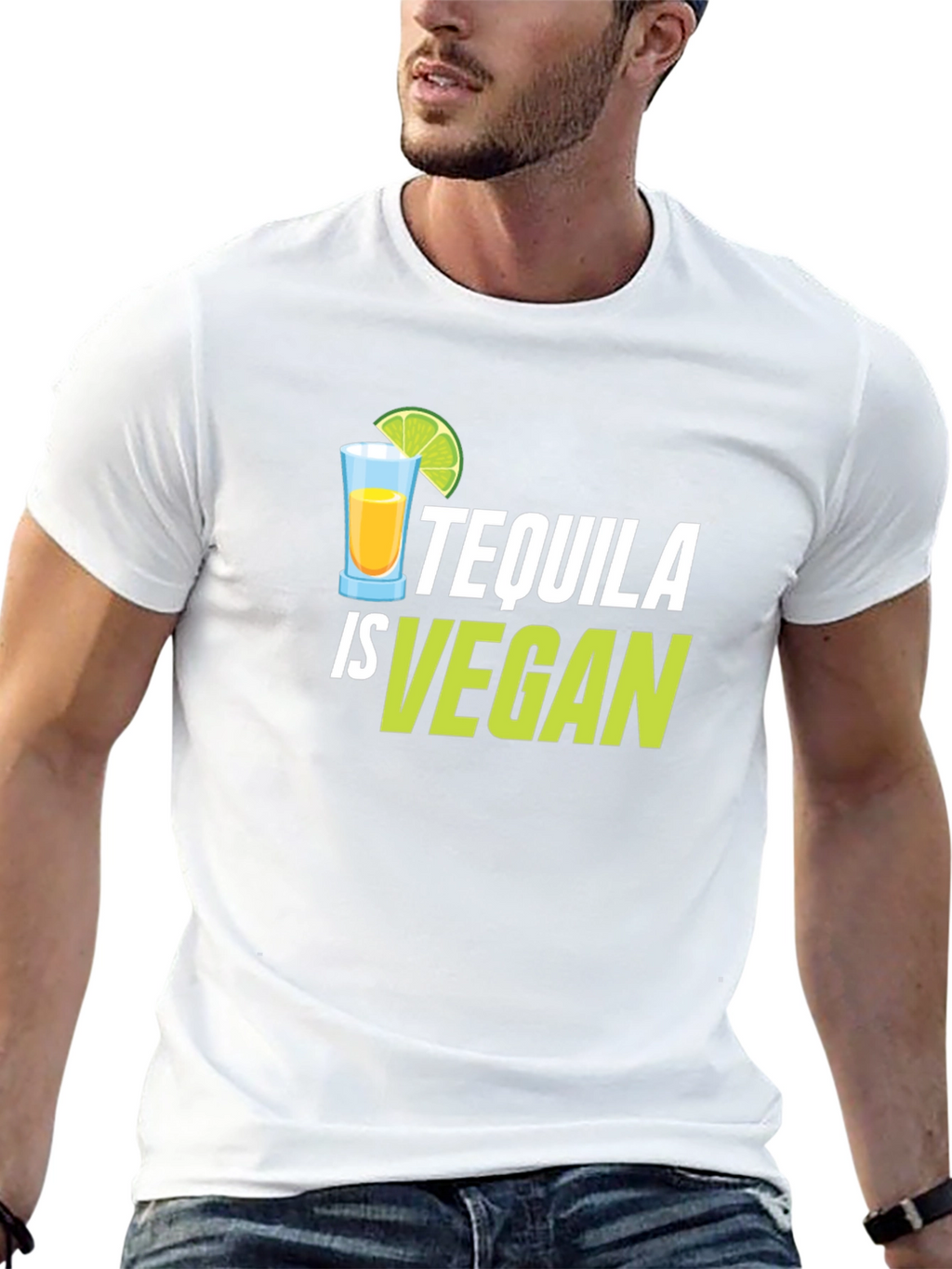 Tequila is Vegan Graphic T-Shirt