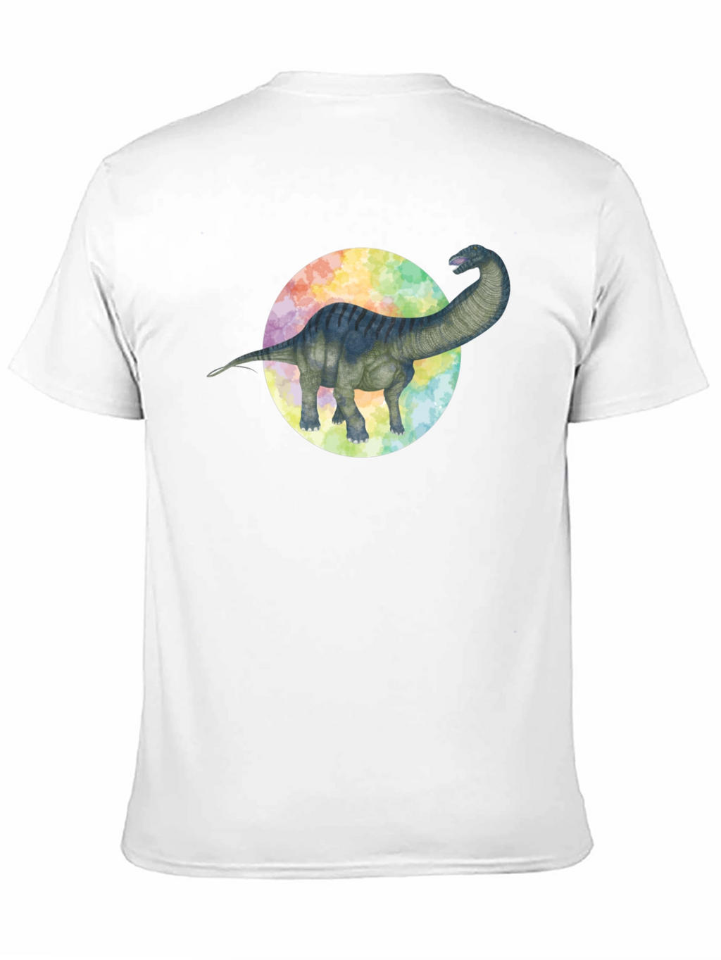 Dinosaur Graphic Tee - Brachiosaurus Black T-Shirt