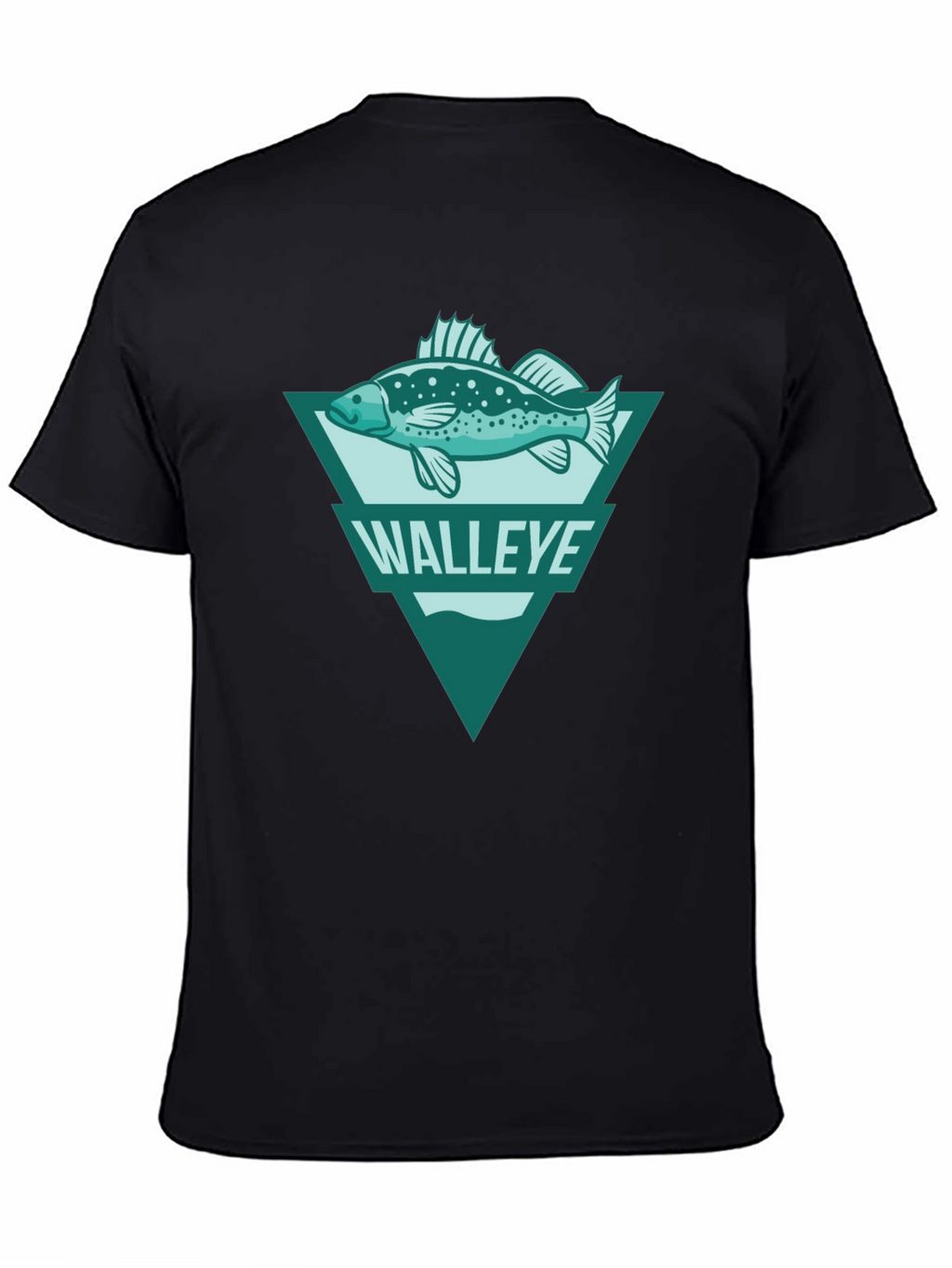 Walleye Fish Graphic Tee - Angler Style T-Shirt