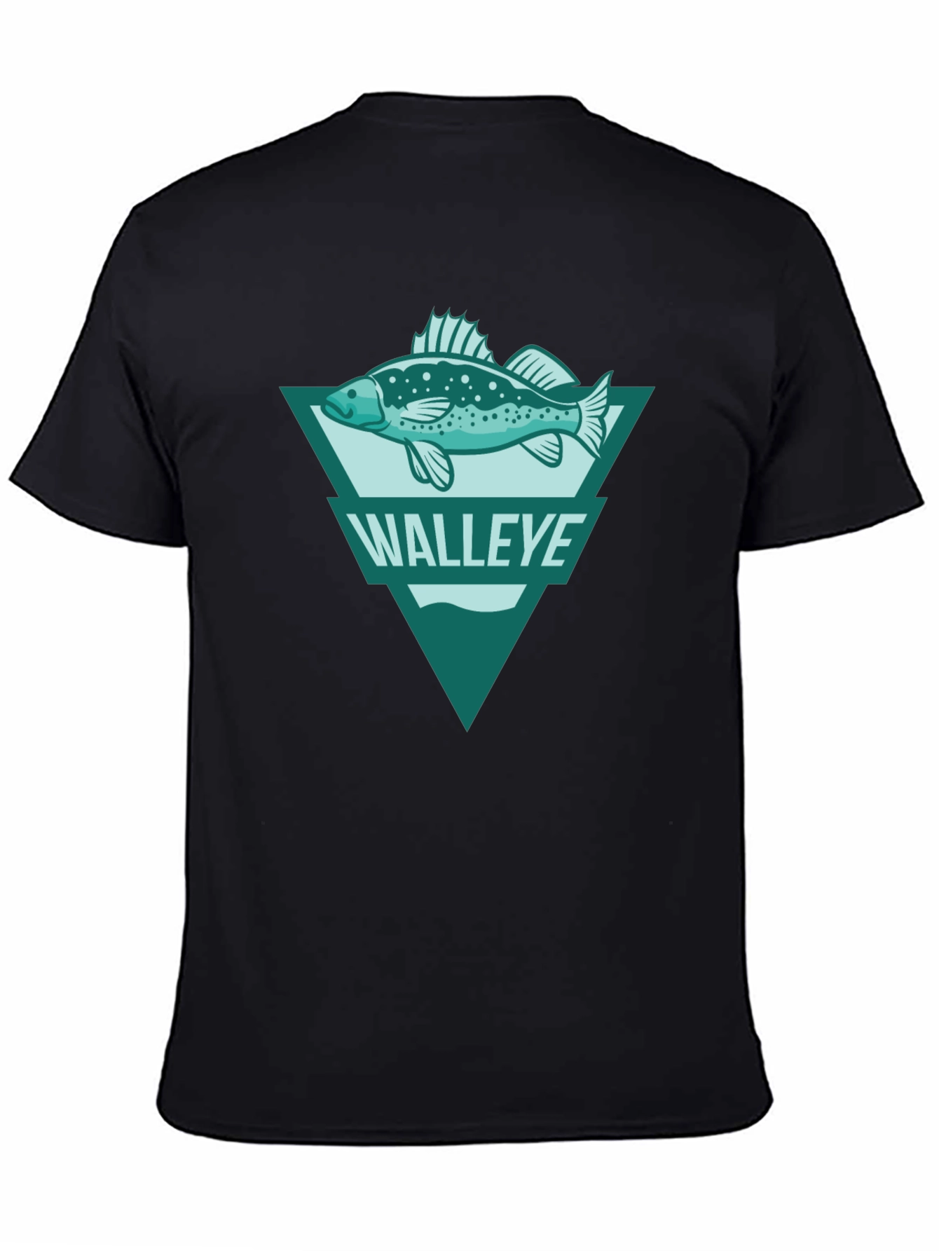 Walleye Fish Graphic Tee - Angler Style T-Shirt