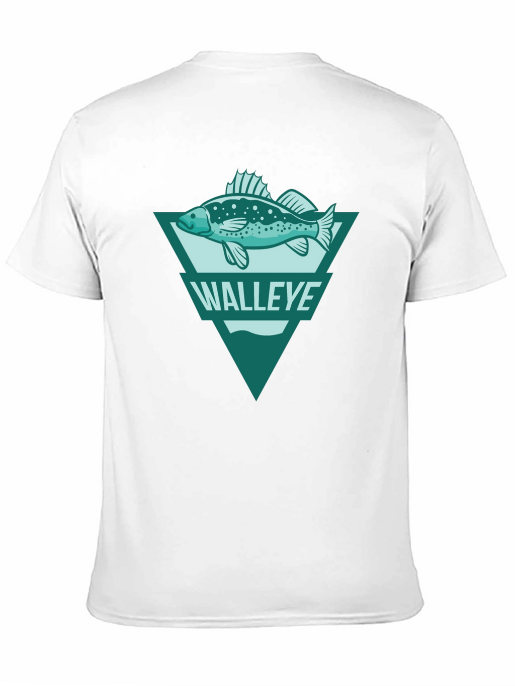 Walleye Fish Graphic Tee - Angler Style T-Shirt