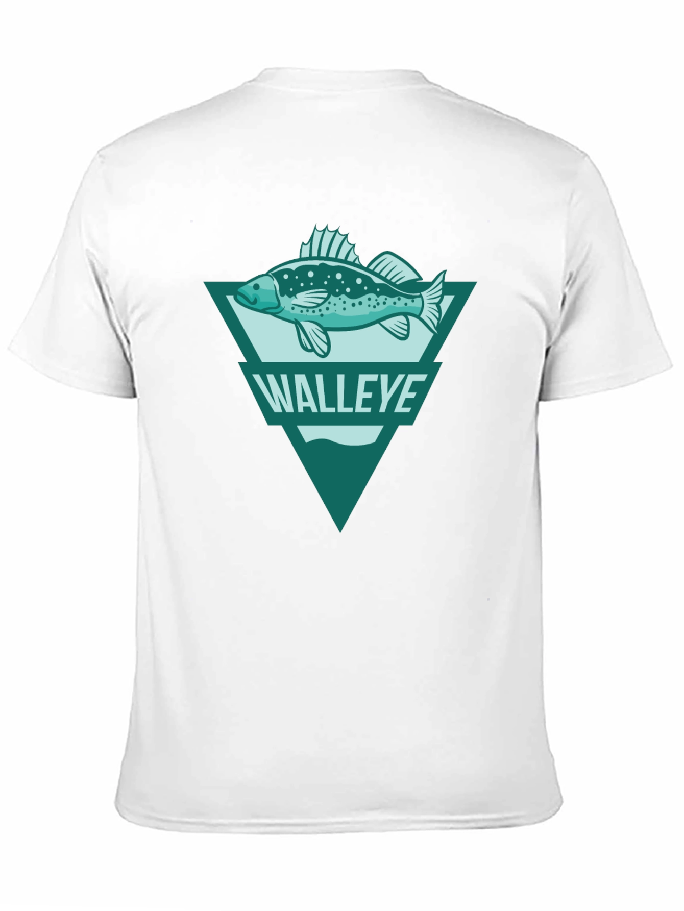 Walleye Fish Graphic Tee - Angler Style T-Shirt