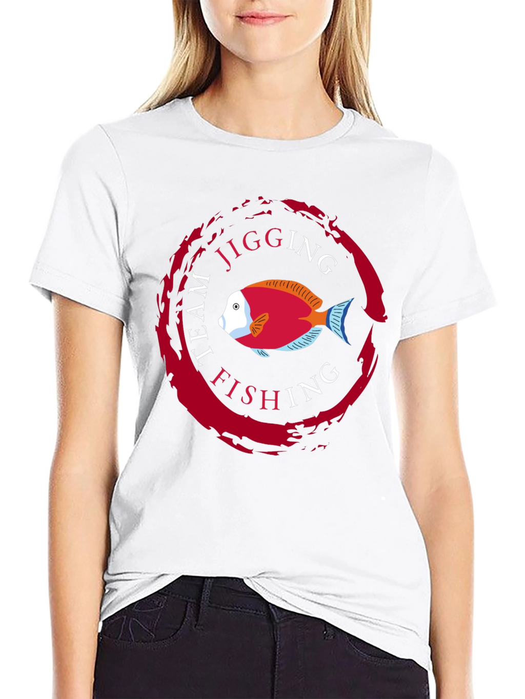 Team Jigging Fishing T-Shirt
