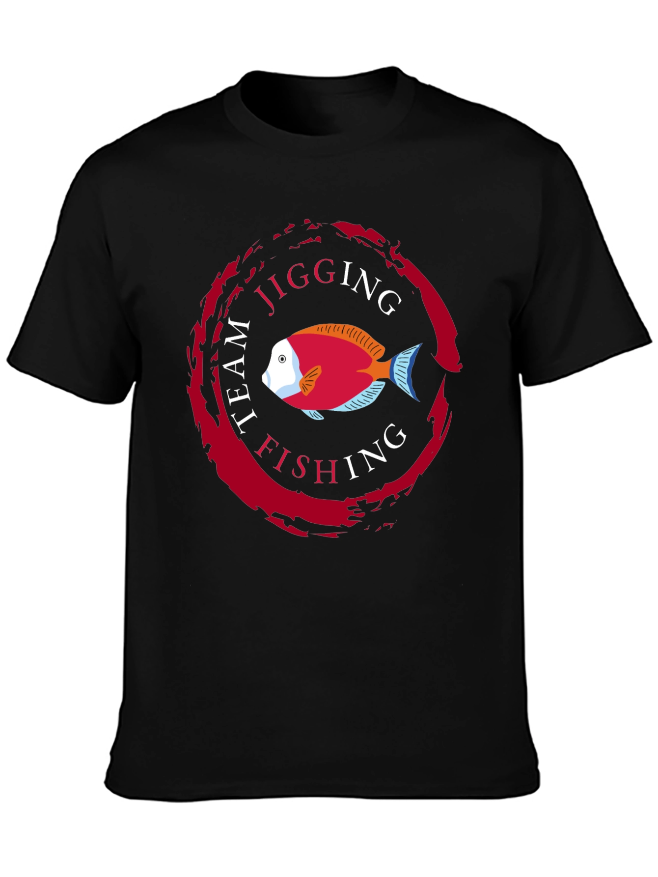 Team Jigging Fishing T-Shirt