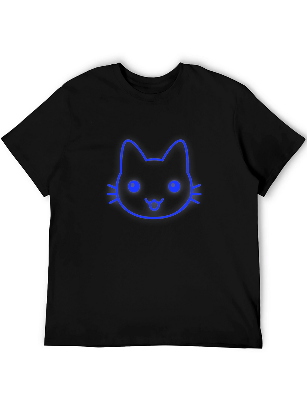 Cool Cat Graphic Tee - Unisex Black T-Shirt