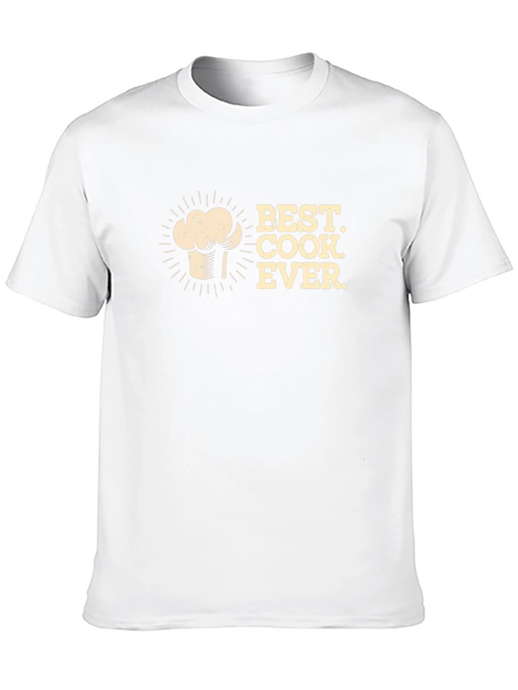 Best Cook Ever Black Graphic T-Shirt