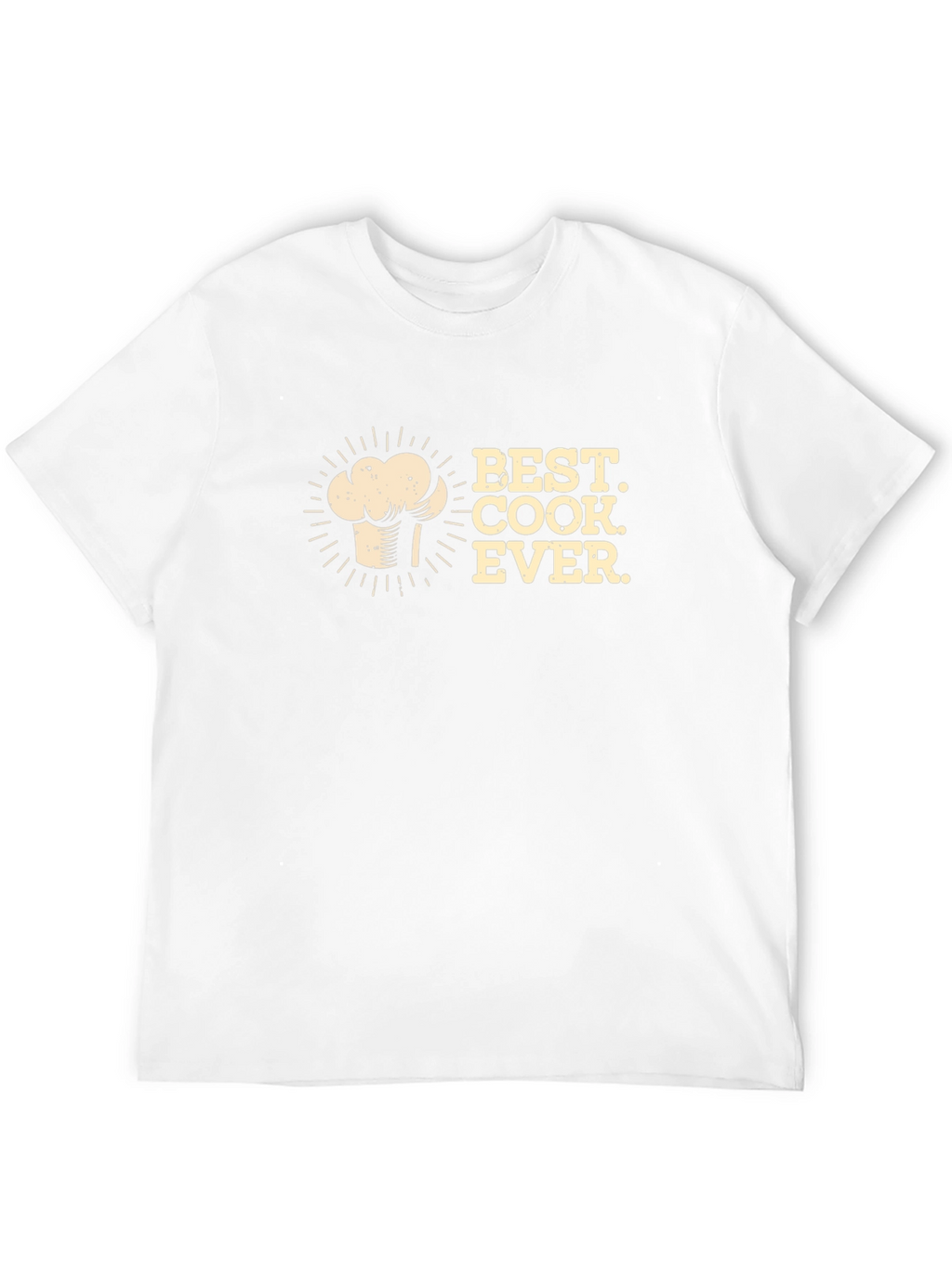 Best Cook Ever Black Graphic T-Shirt