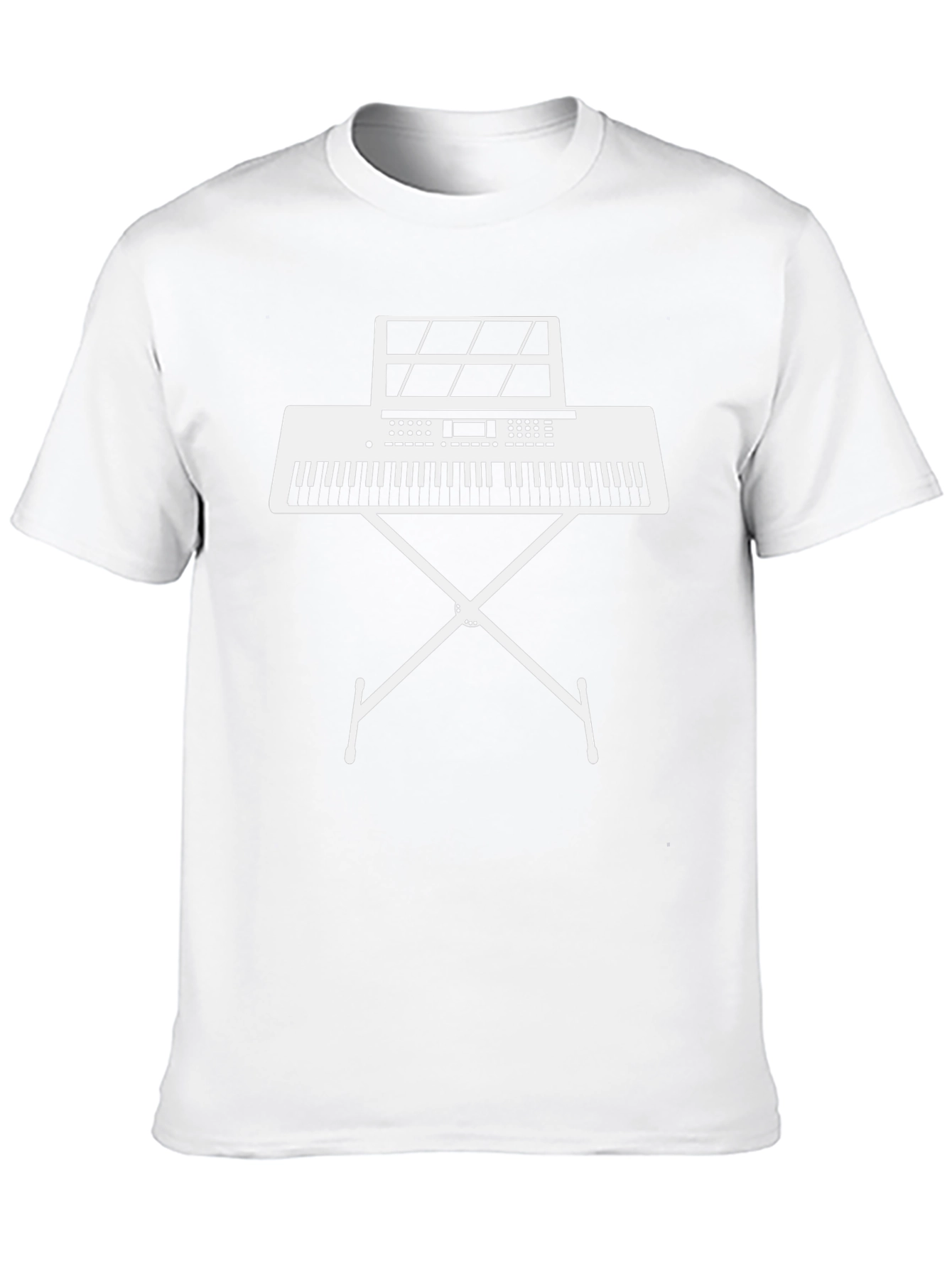 Keyboard T-Shirt: Musical Instrument Graphic Tee