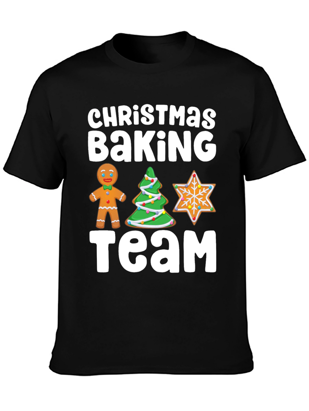 Christmas Baking Team T-Shirt Holiday Tee