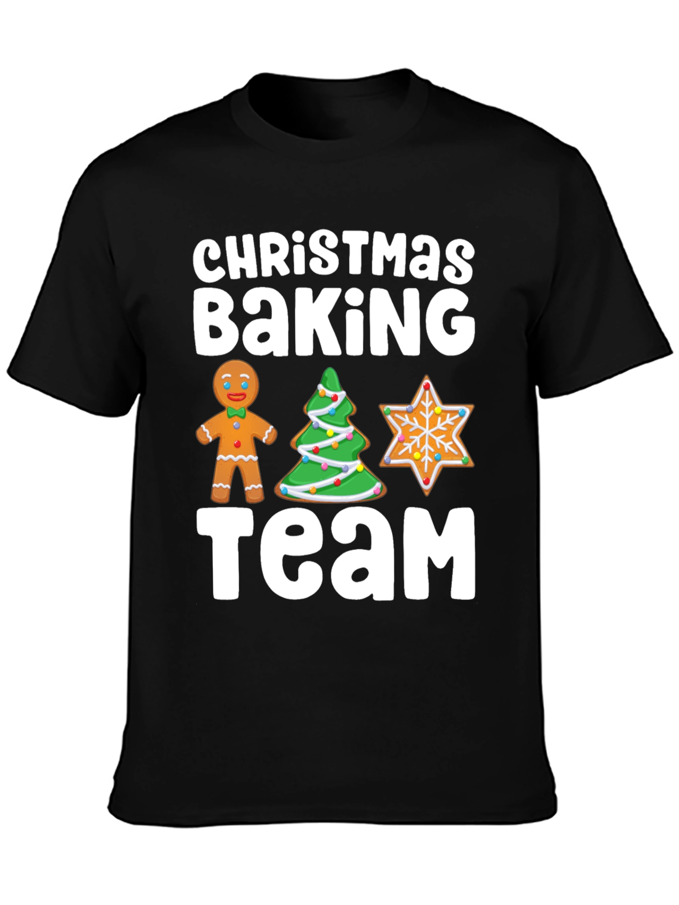 Christmas Baking Team T-Shirt Holiday Tee