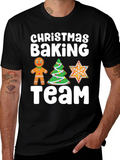 Christmas Baking Team T-Shirt Holiday Tee