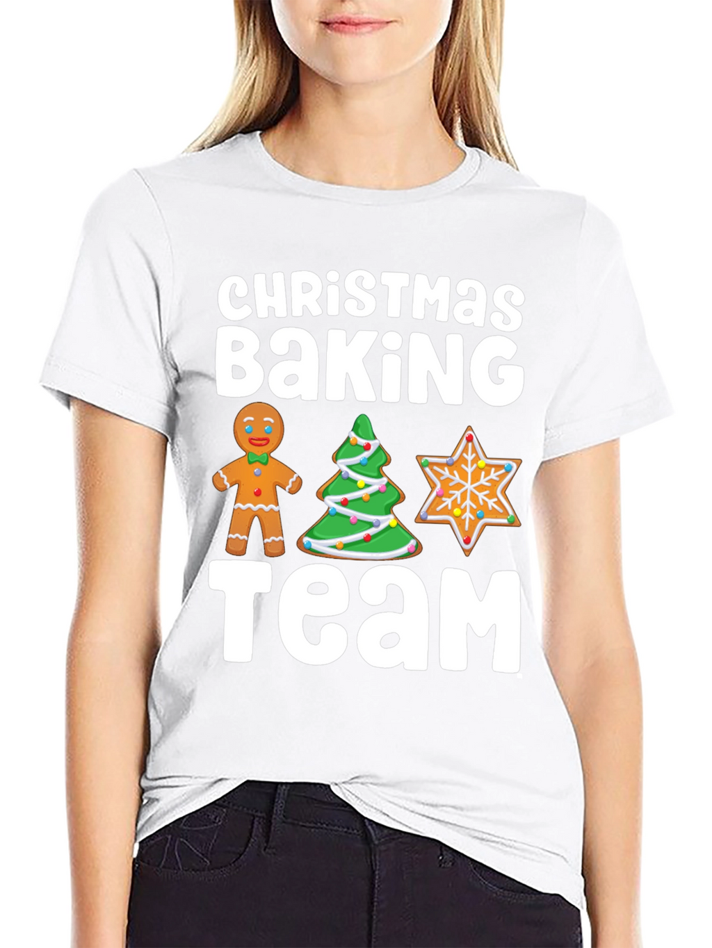 Christmas Baking Team T-Shirt Holiday Tee