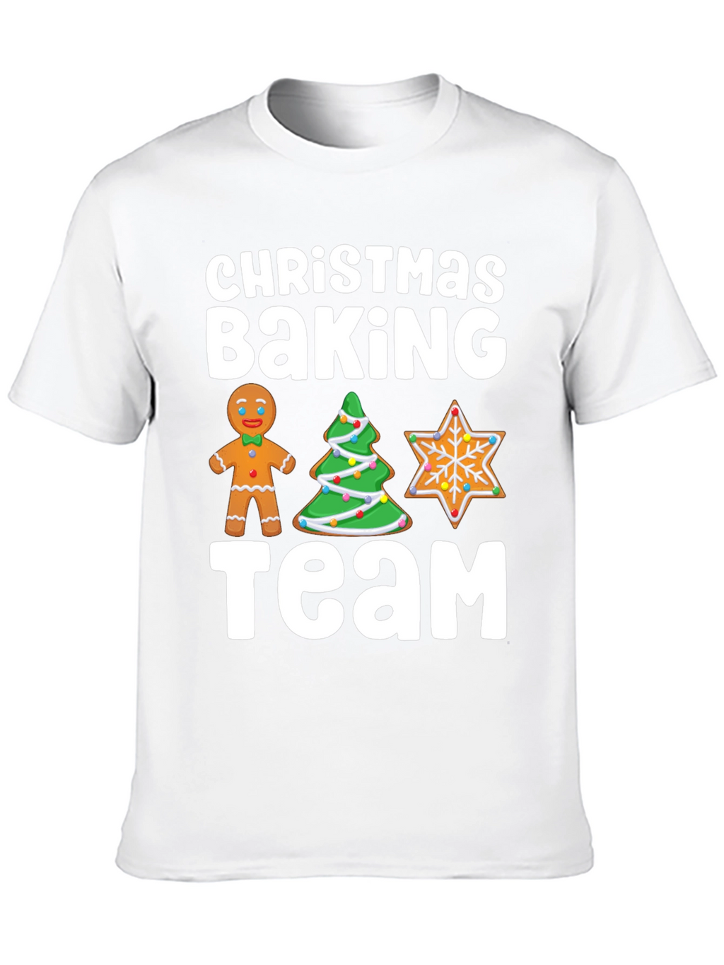 Christmas Baking Team T-Shirt Holiday Tee