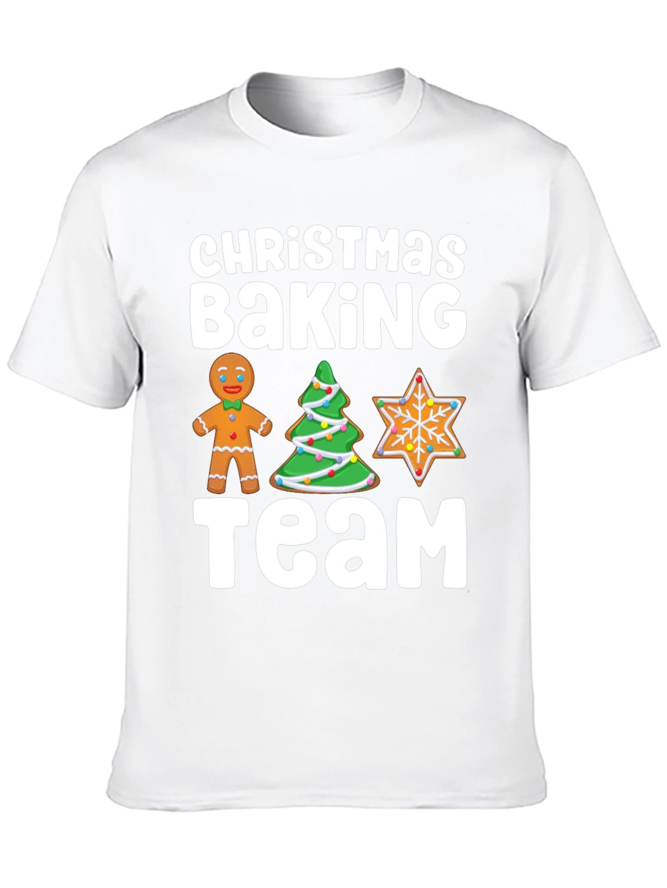 Christmas Baking Team T-Shirt Holiday Tee