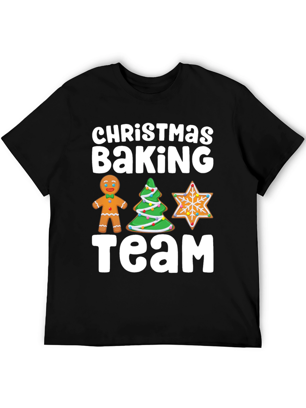 Christmas Baking Team T-Shirt Holiday Tee