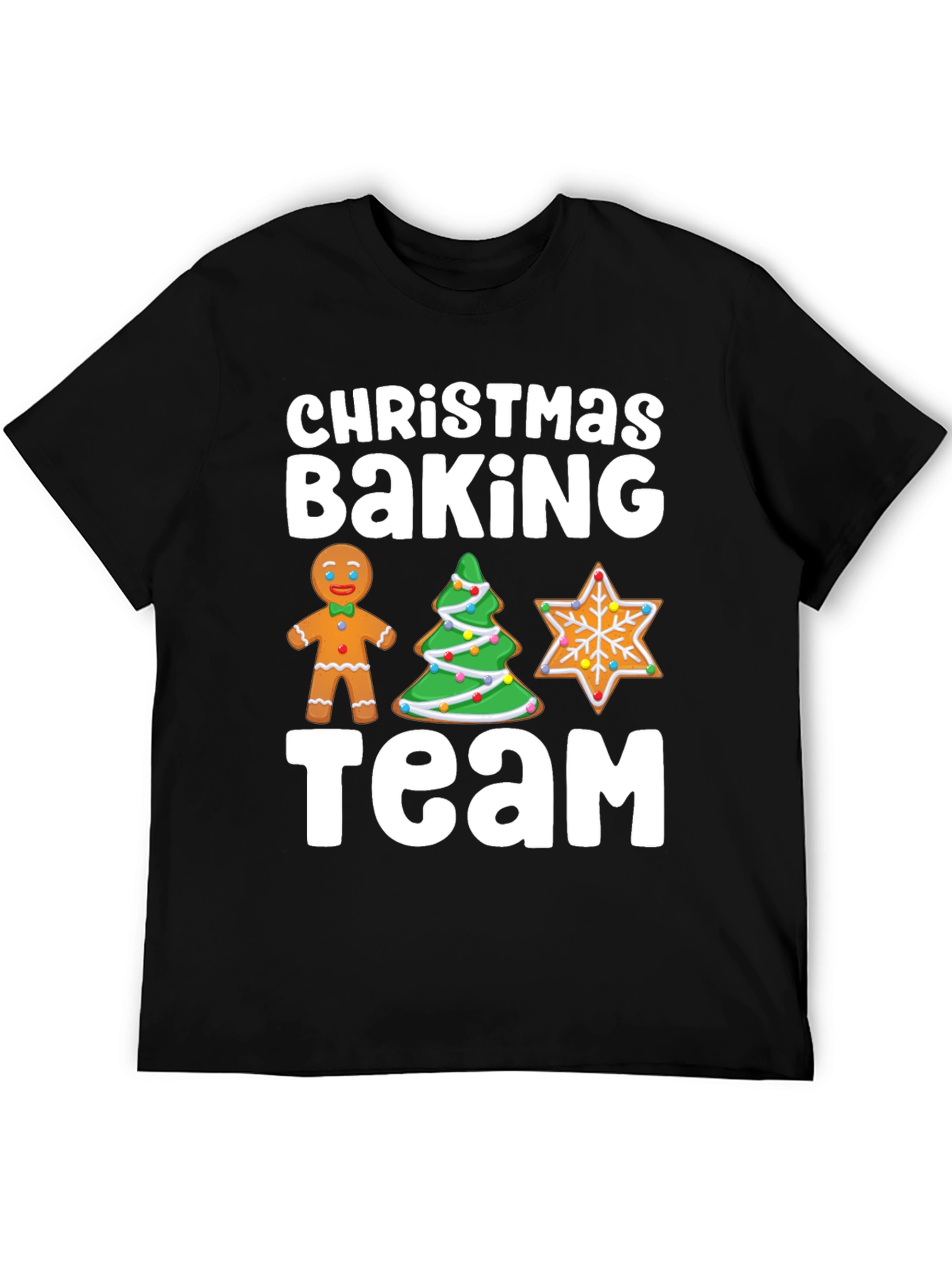 Christmas Baking Team T-Shirt Holiday Tee
