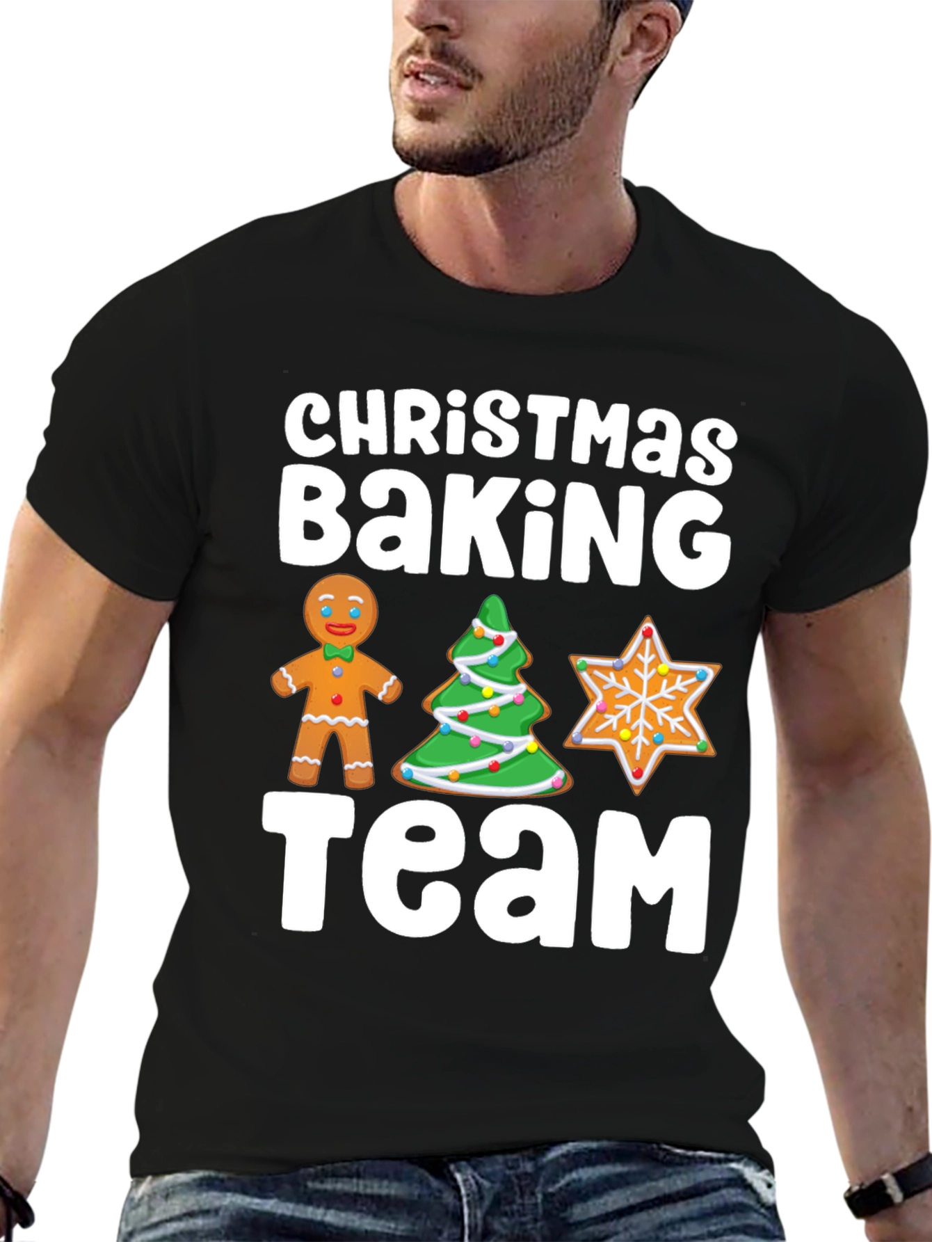 Christmas Baking Team T-Shirt Holiday Tee