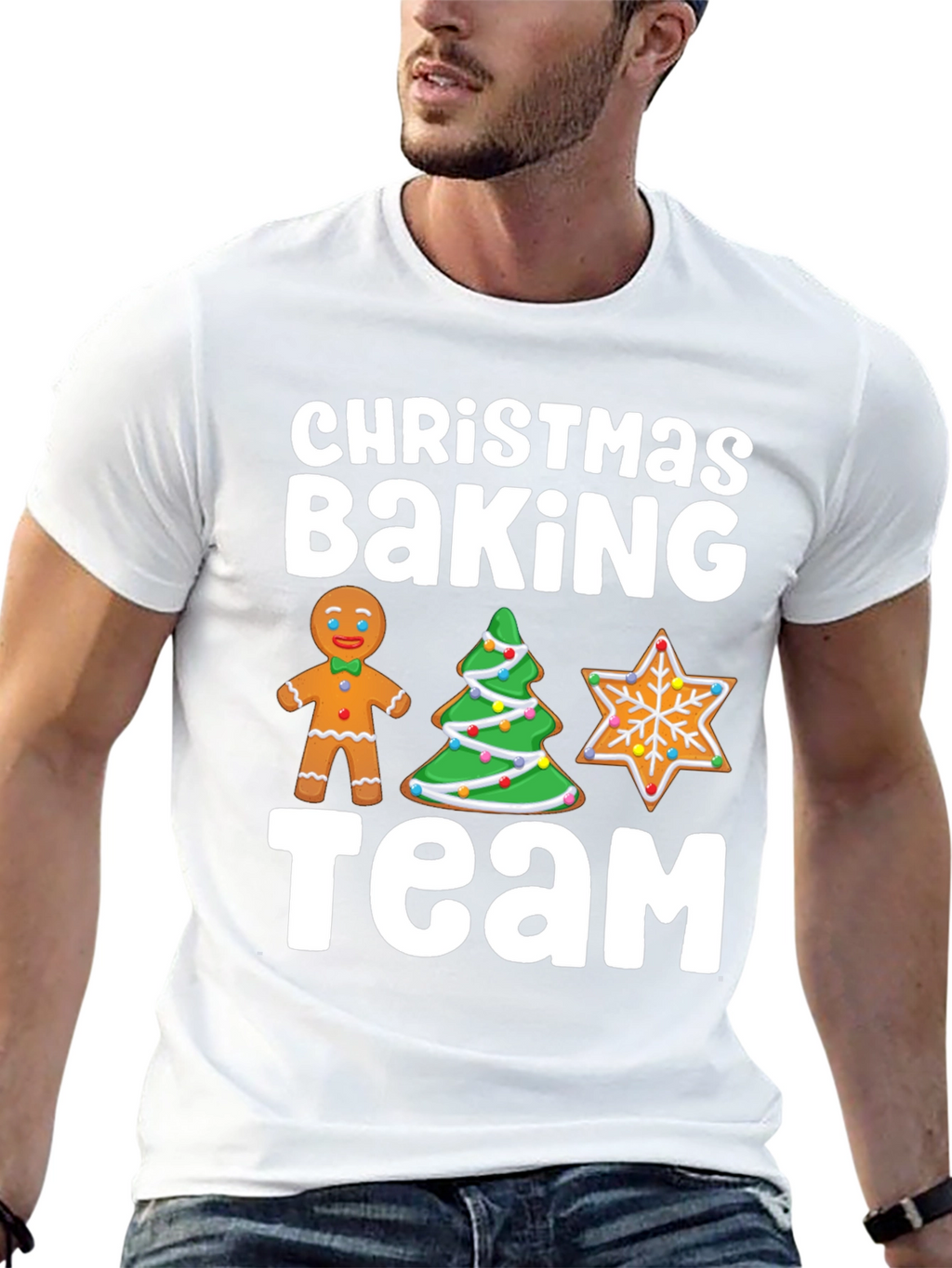 Christmas Baking Team T-Shirt Holiday Tee
